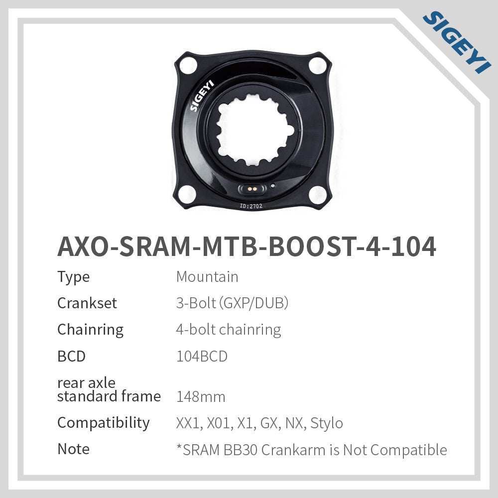 SIGEYI AXO Power Meter for SRAM MTB